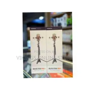 Porodo Selfie Stick Pro X With 360o Ai Tracking Tripod 135cm Extendabl