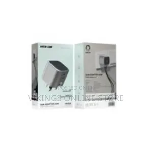 Green Lion Gan Adapter Wall Charger 45w 2 Usb-C Ports Pd 3.0 Fast