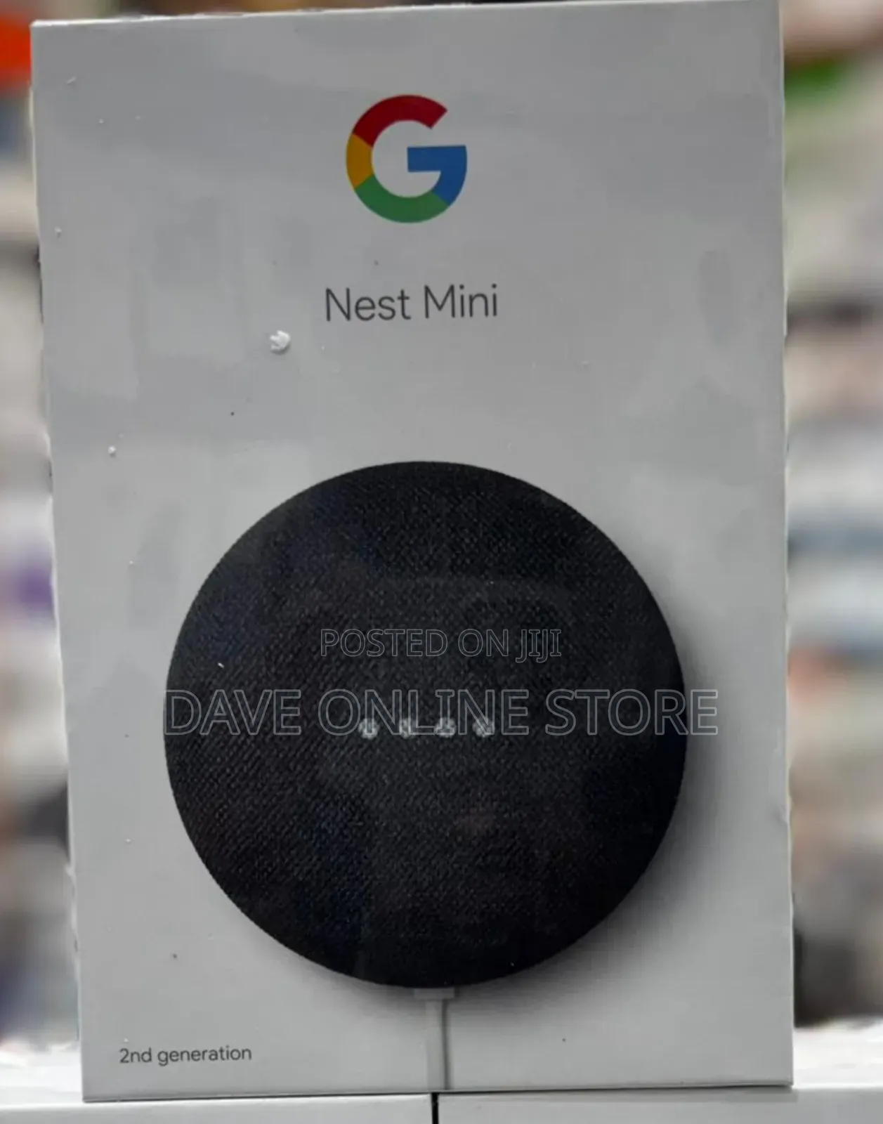 Google Nest Mini 2nd Generation Smart Speaker With Google Assistant -