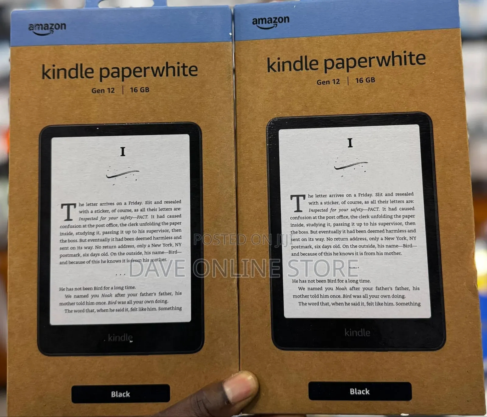 New Amazon Kindle Paperwhite 128 GB Black