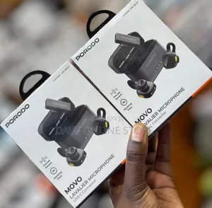 Porodo Movo Lavalier Microphone With a Type-C Connector
