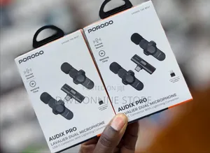 Porodo Audix Pro Lavalier Dual Microphone