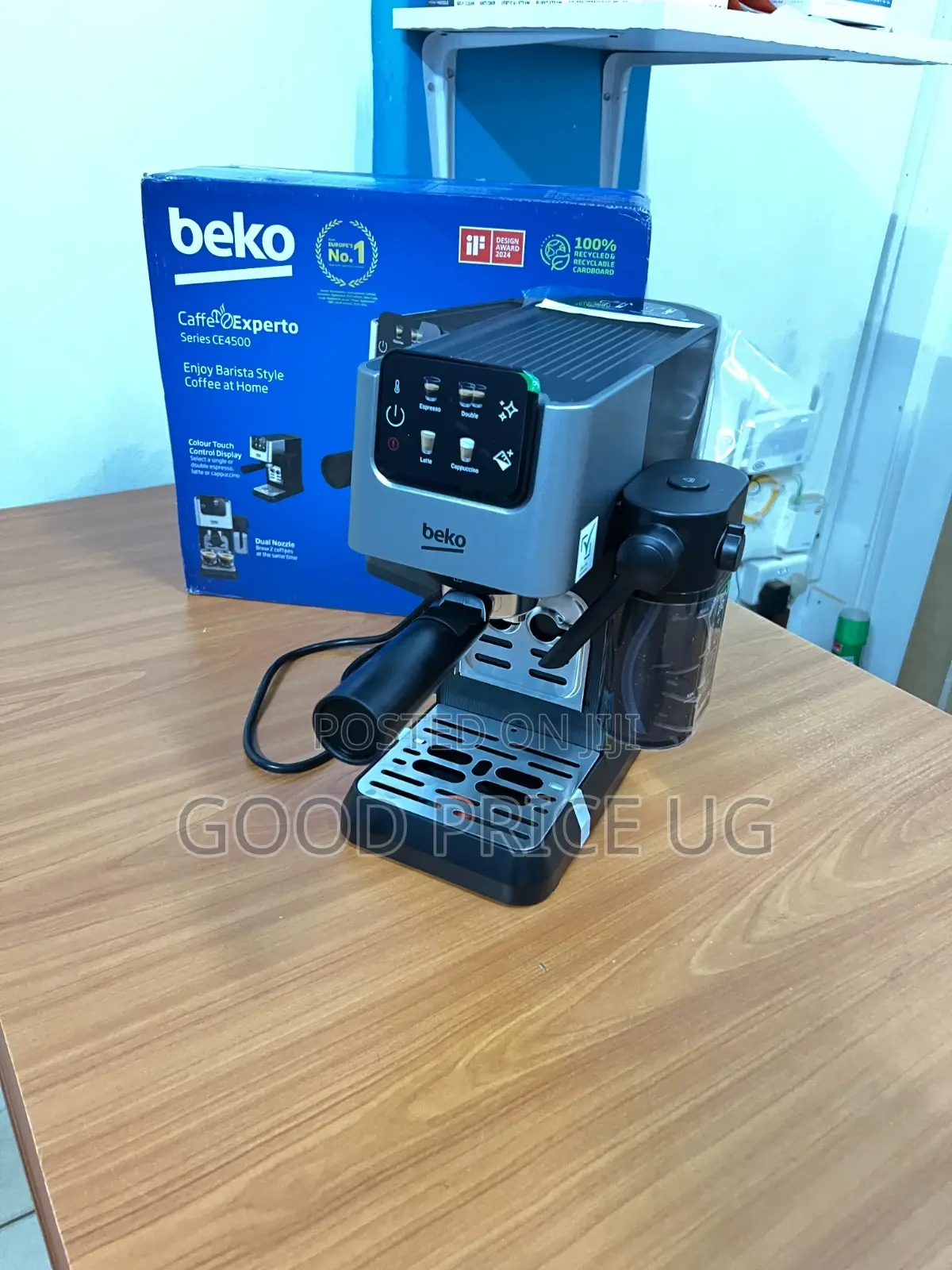 Beko Caffeexperto Cep5304x Semi-Automatic Espresso Machine.