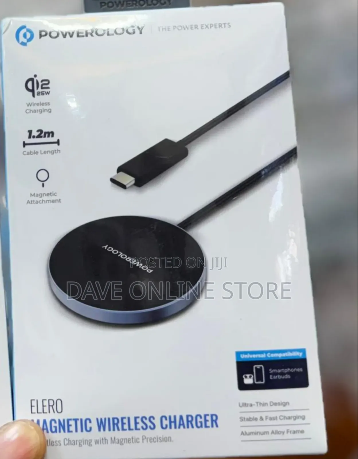 Powerology Elero Magnetic Wireless Charger -