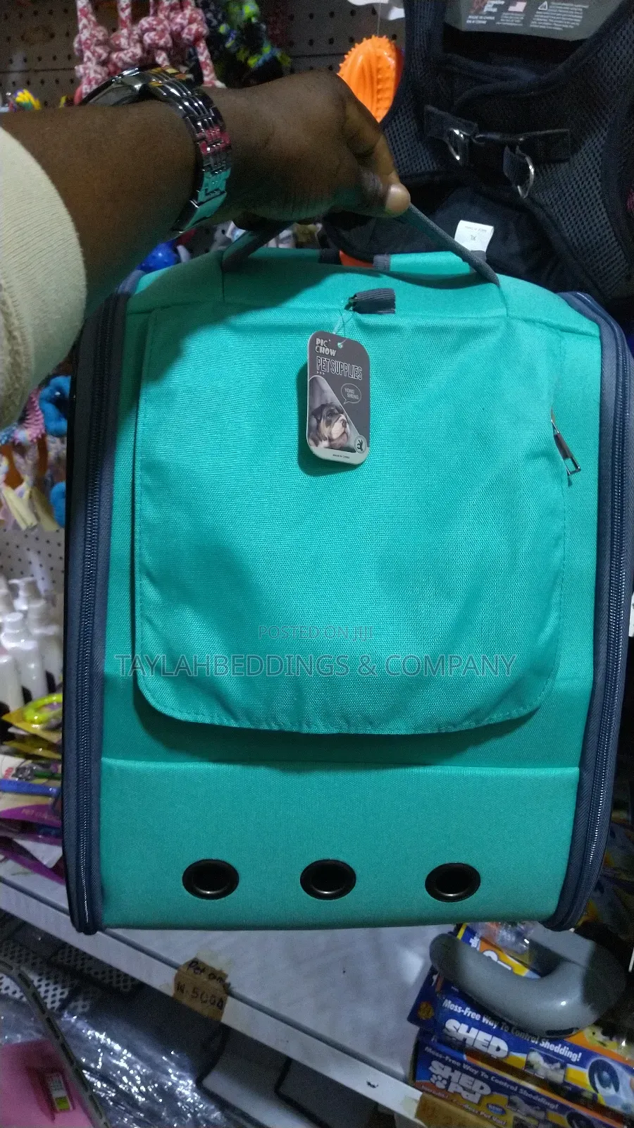 Foldable Pet Carrier Bag With Breathable for Small Dogs Cats