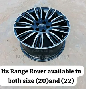 Range Rover Rims in Size 20 and 22 Available