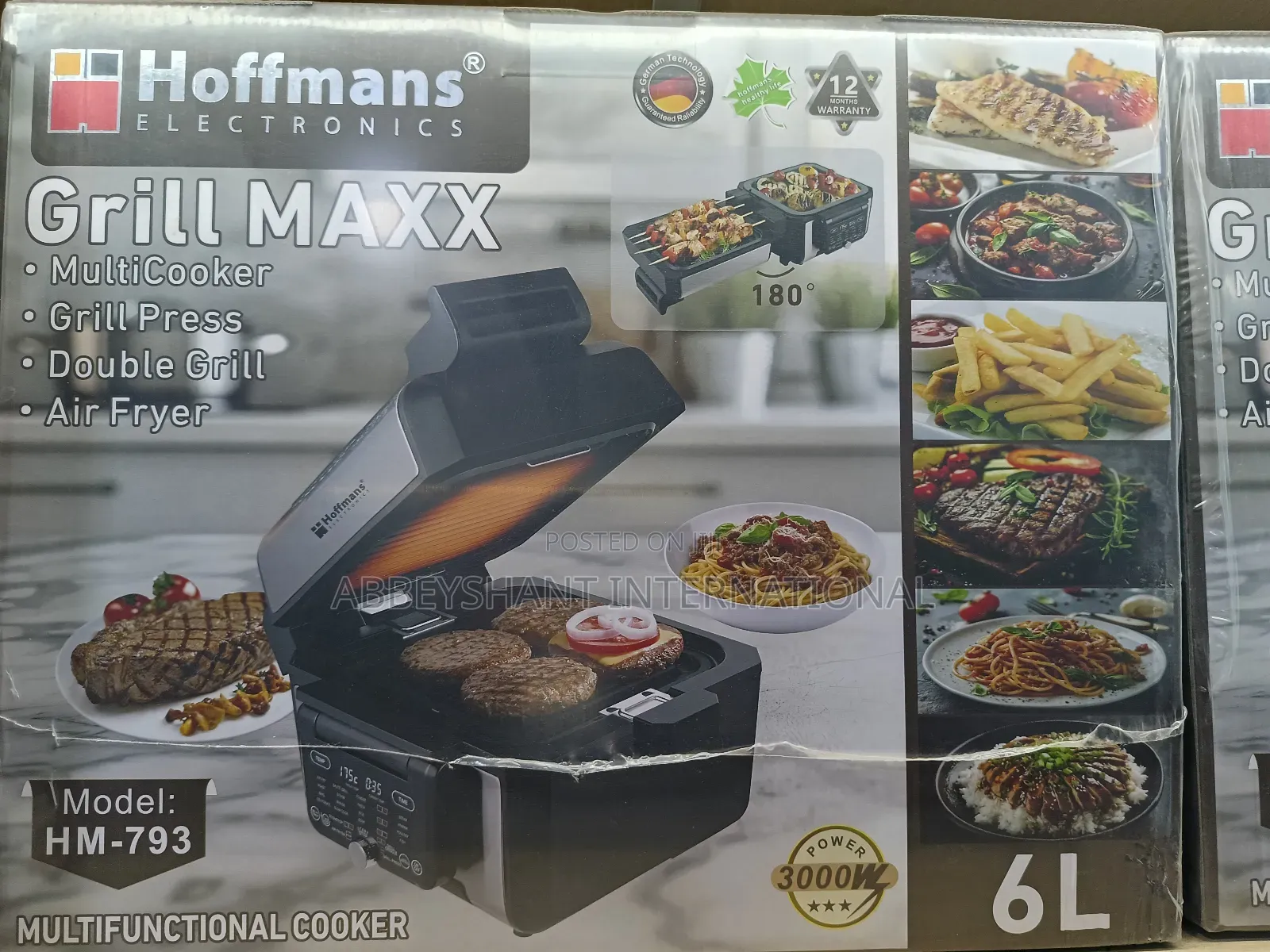 Grill Maker/ Air Fryer/ Multifunctional Cooker.