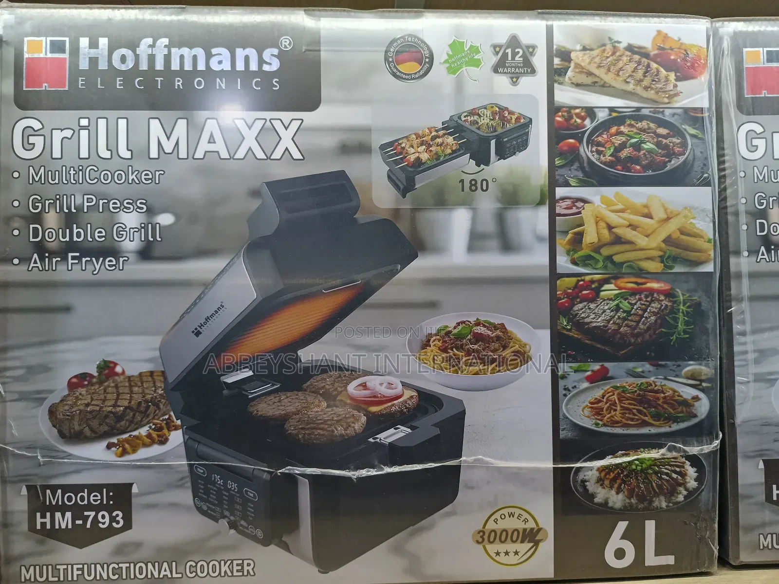 Grill Maker/ Air Fryer/ Multifunctional Cooker.