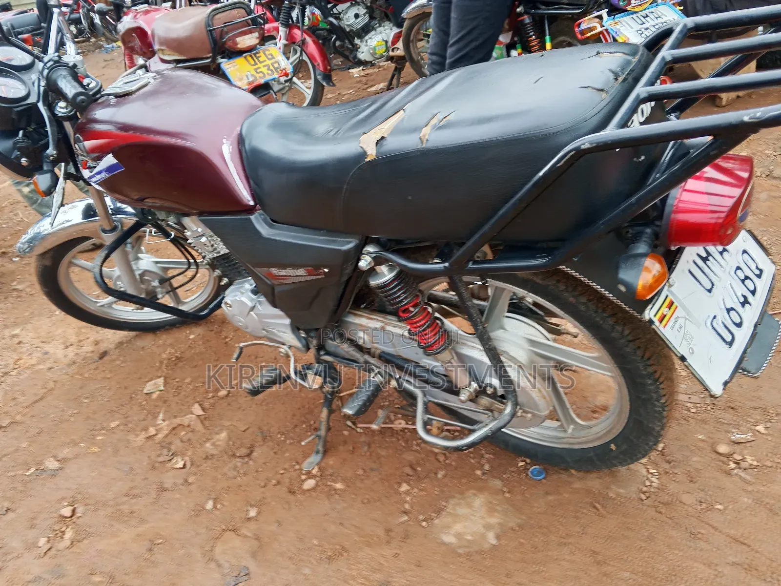 Haojue DK125 2025 Red