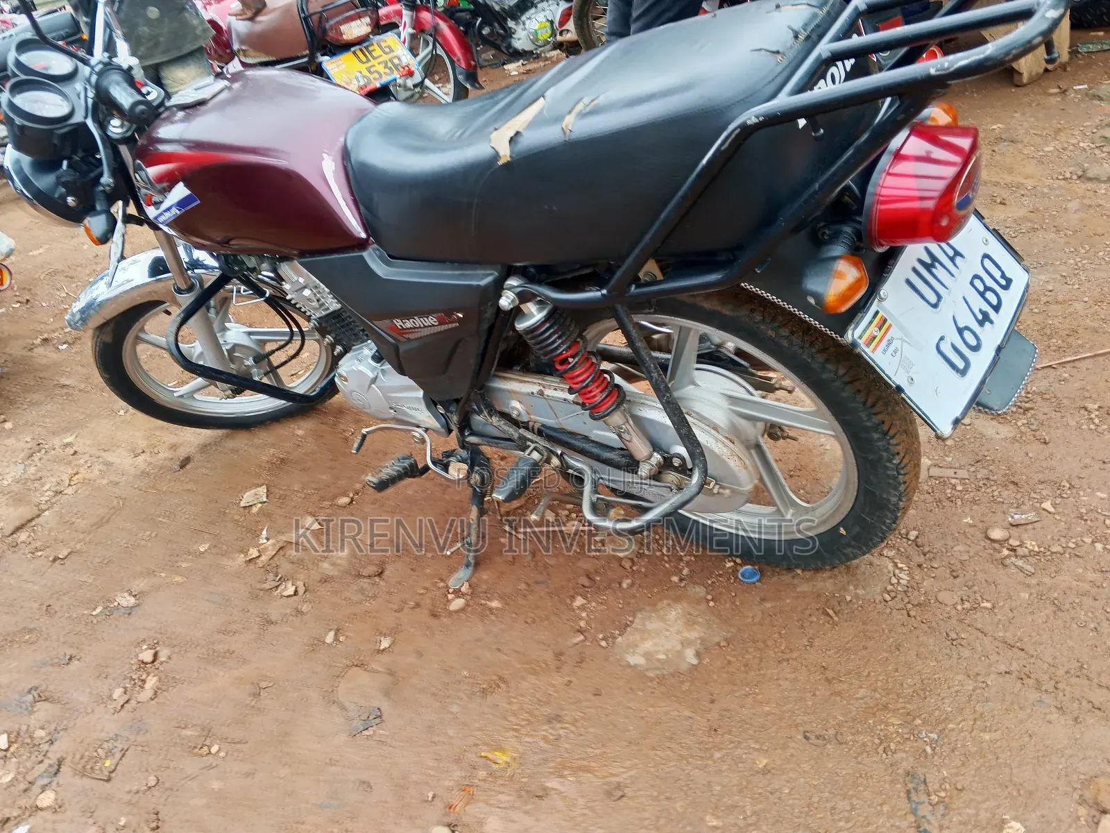 Haojue DK125 2025 Red