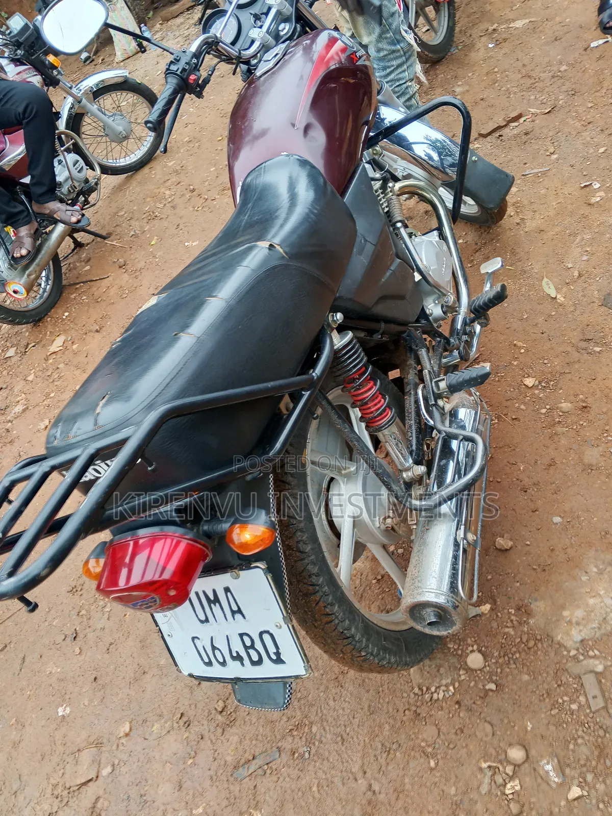 Haojue DK125 2025 Red