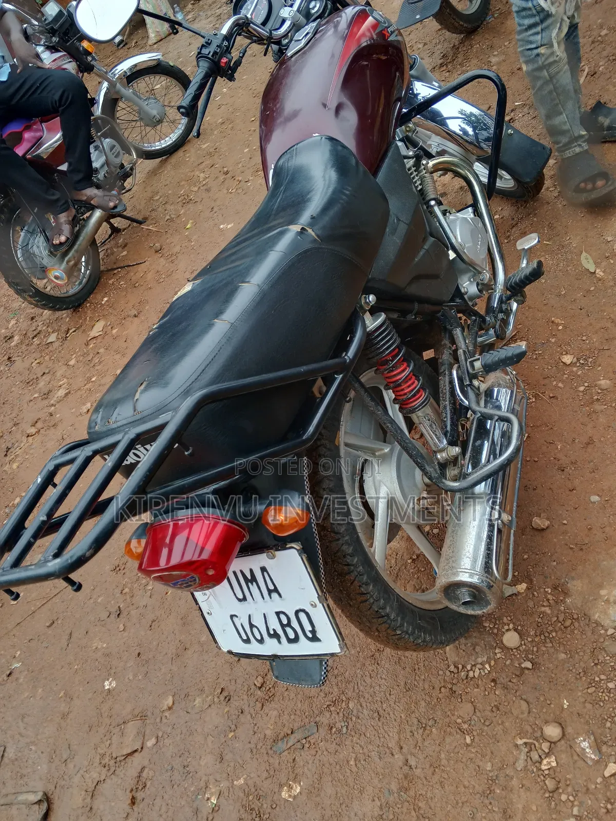 Haojue DK125 2025 Red