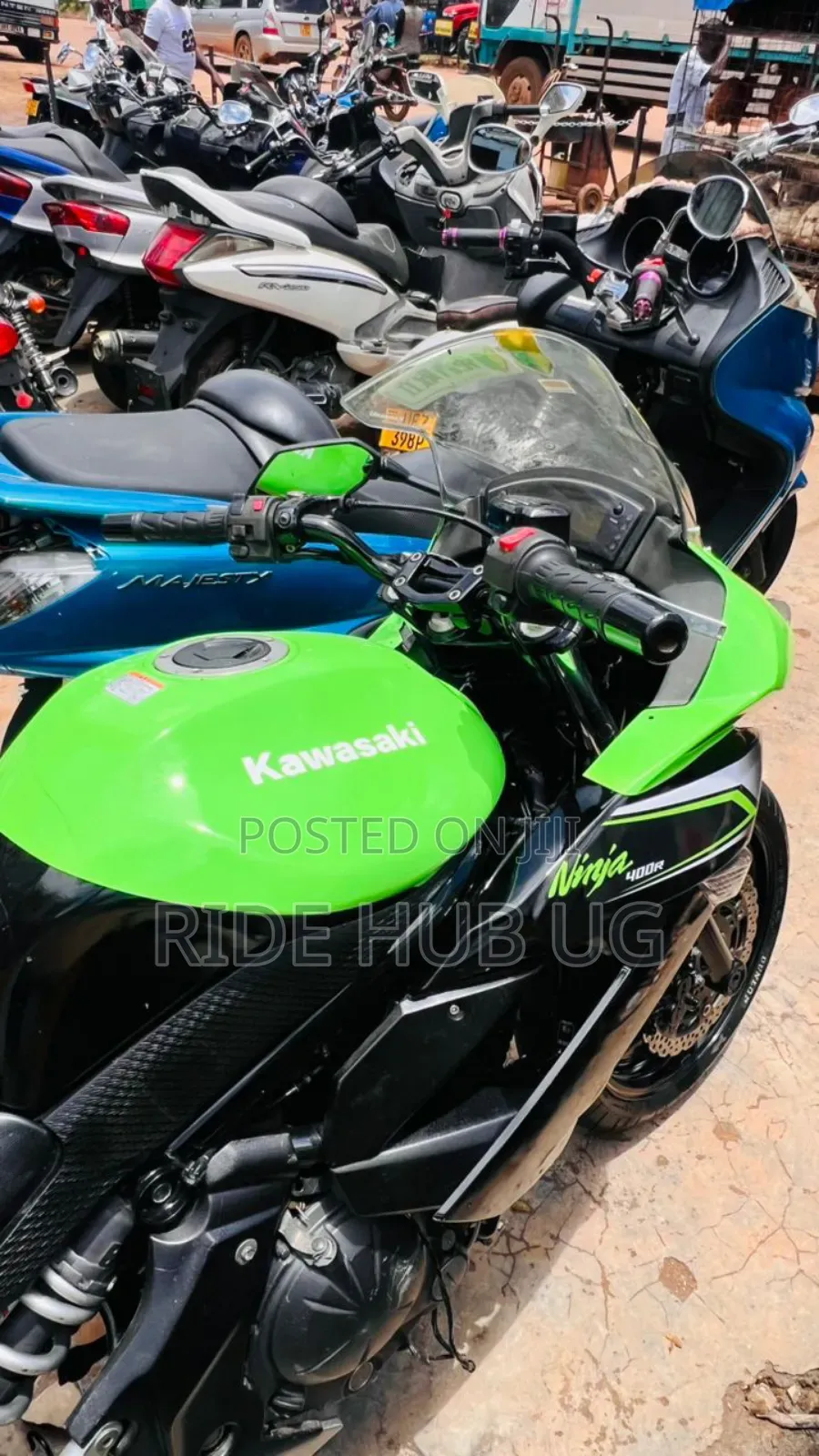 Kawasaki Ninja 400 2017 Green