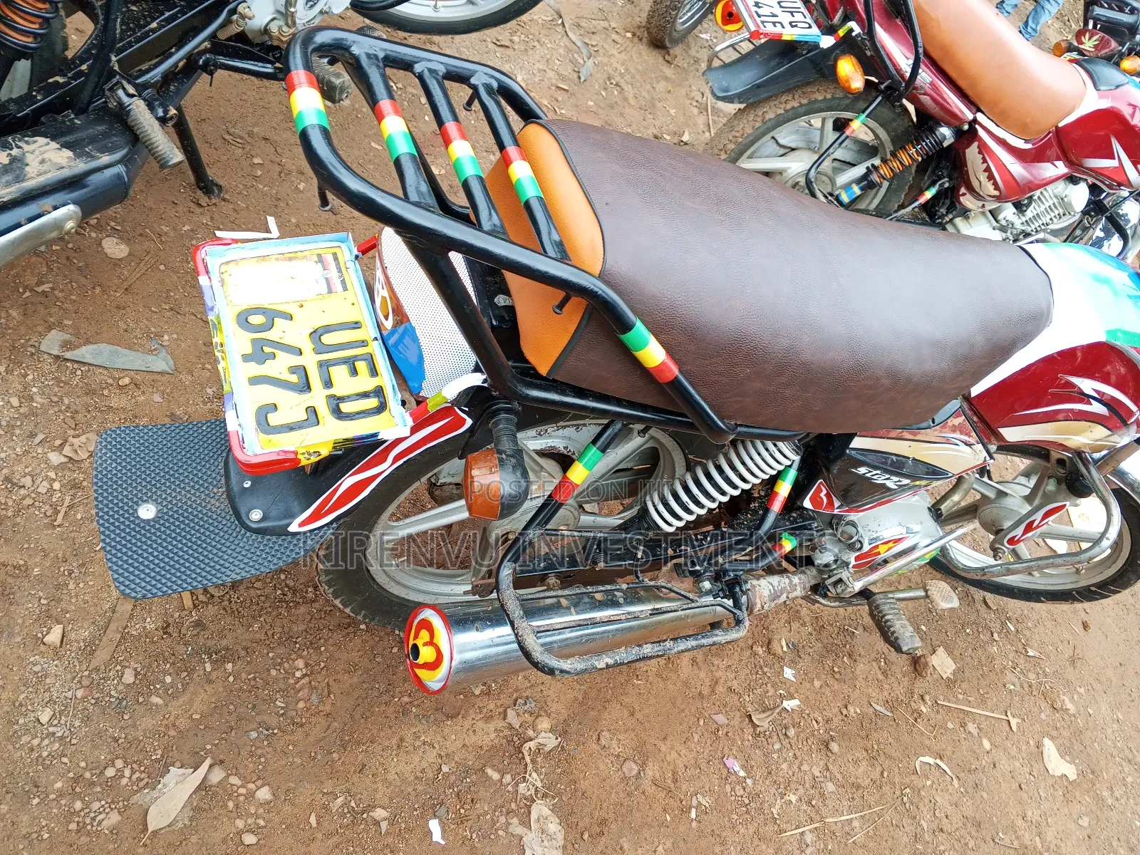 TVS XL 100 2016 Red