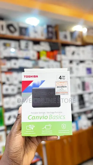 Toshiba 4tb External Hard Disk
