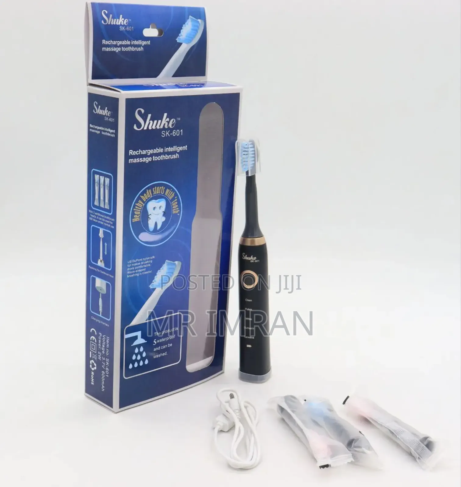 Rechargeable Intelligent Massage Toothbrush.