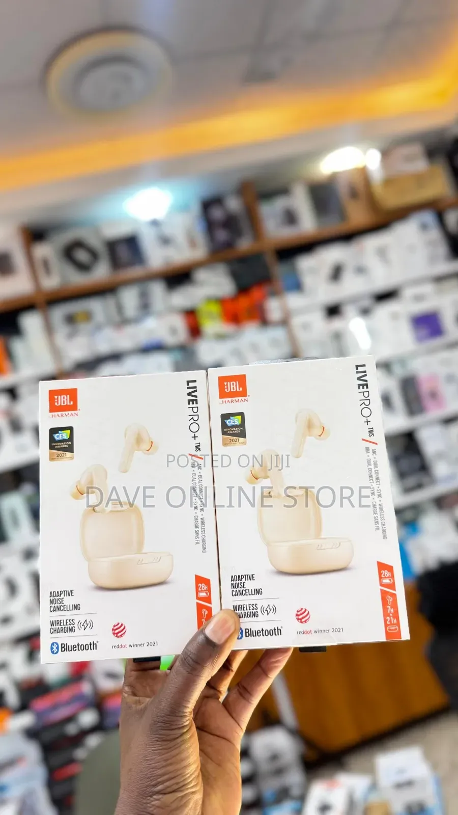 JBL Livepro+ Gold Earbuds
