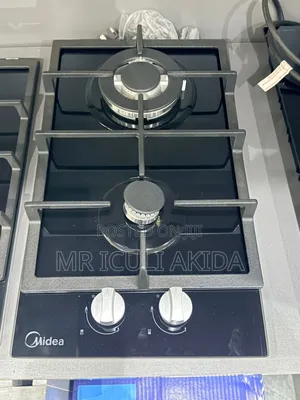 Midea 2-Burner Tempered Glass Built-in Gas Hob