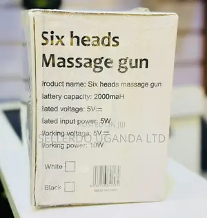 Six Heads Massage Gun