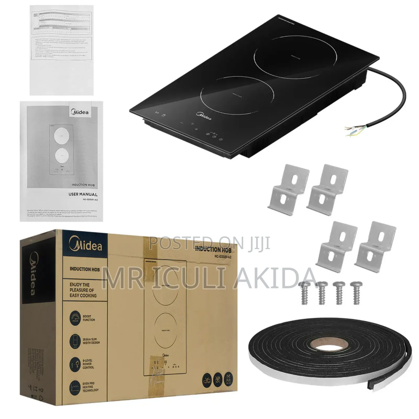Midea Built-in 2-Zone Induction Hob