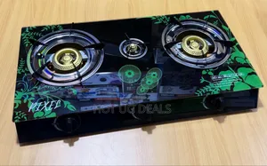 Pixel 3 Burner Tempered Glass Gas Stove