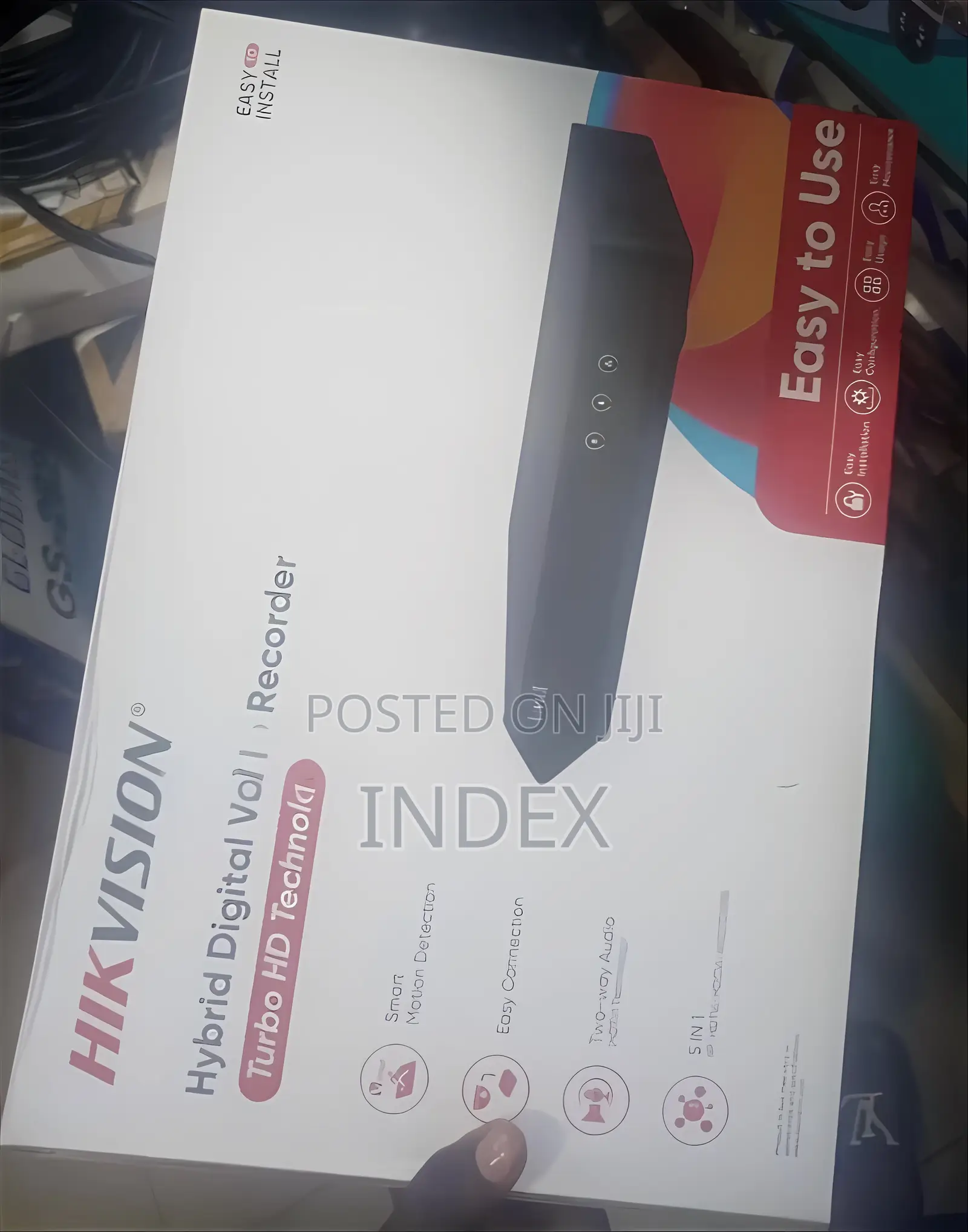 Hikvision Hybrid Digital Video Recorder (Dvr).