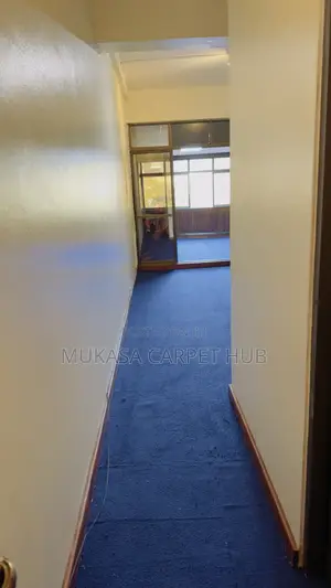 Durable Blue Woolen Carpet – Affordable Quality Flooring in Kampala