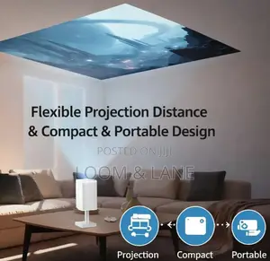 Green Lion Galaxy Portable Projector, Projector With Speaker
