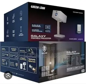 Green Lion Galaxy Portable Projector, Projector With Speaker