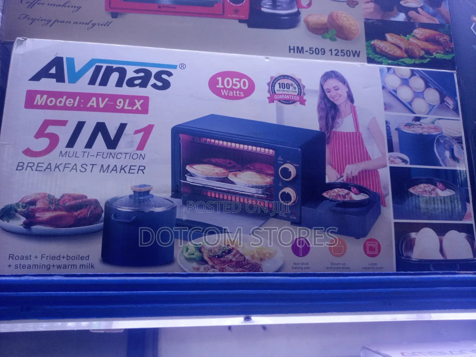 9l Avinas Av-9lx 5-in-1 Multifunction Breakfast Maker.