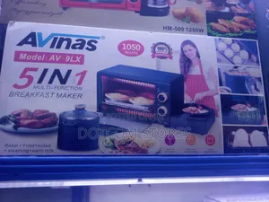 9l Avinas Av-9lx 5-in-1 Multifunction Breakfast Maker.