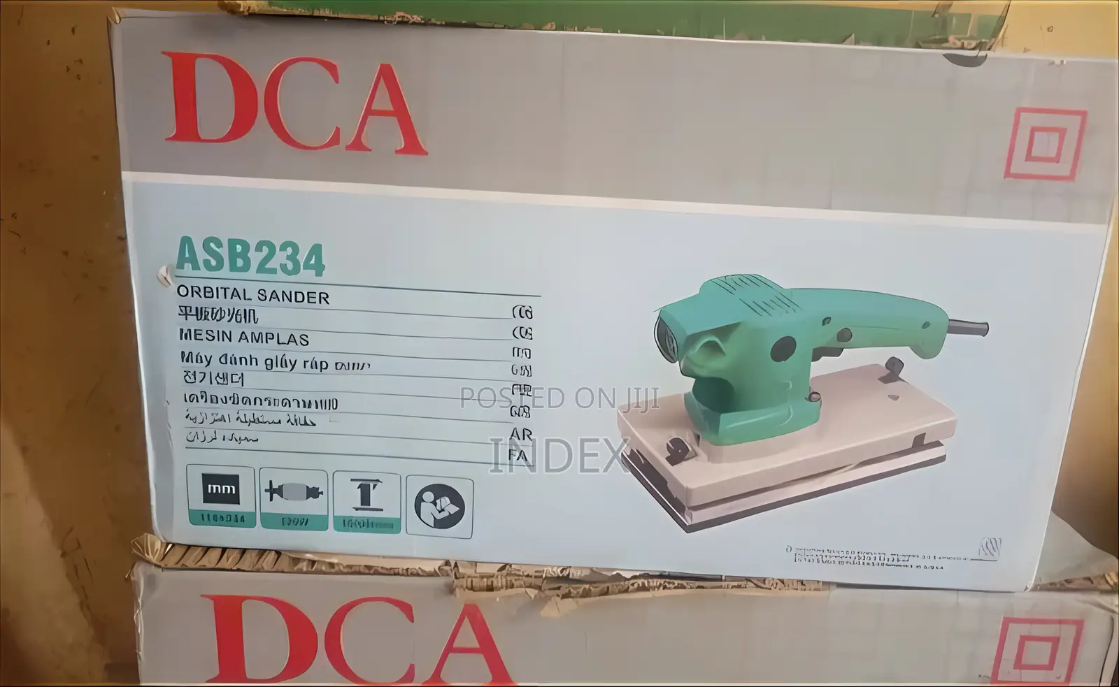 Dca Orbital Sander, Model Asb234.