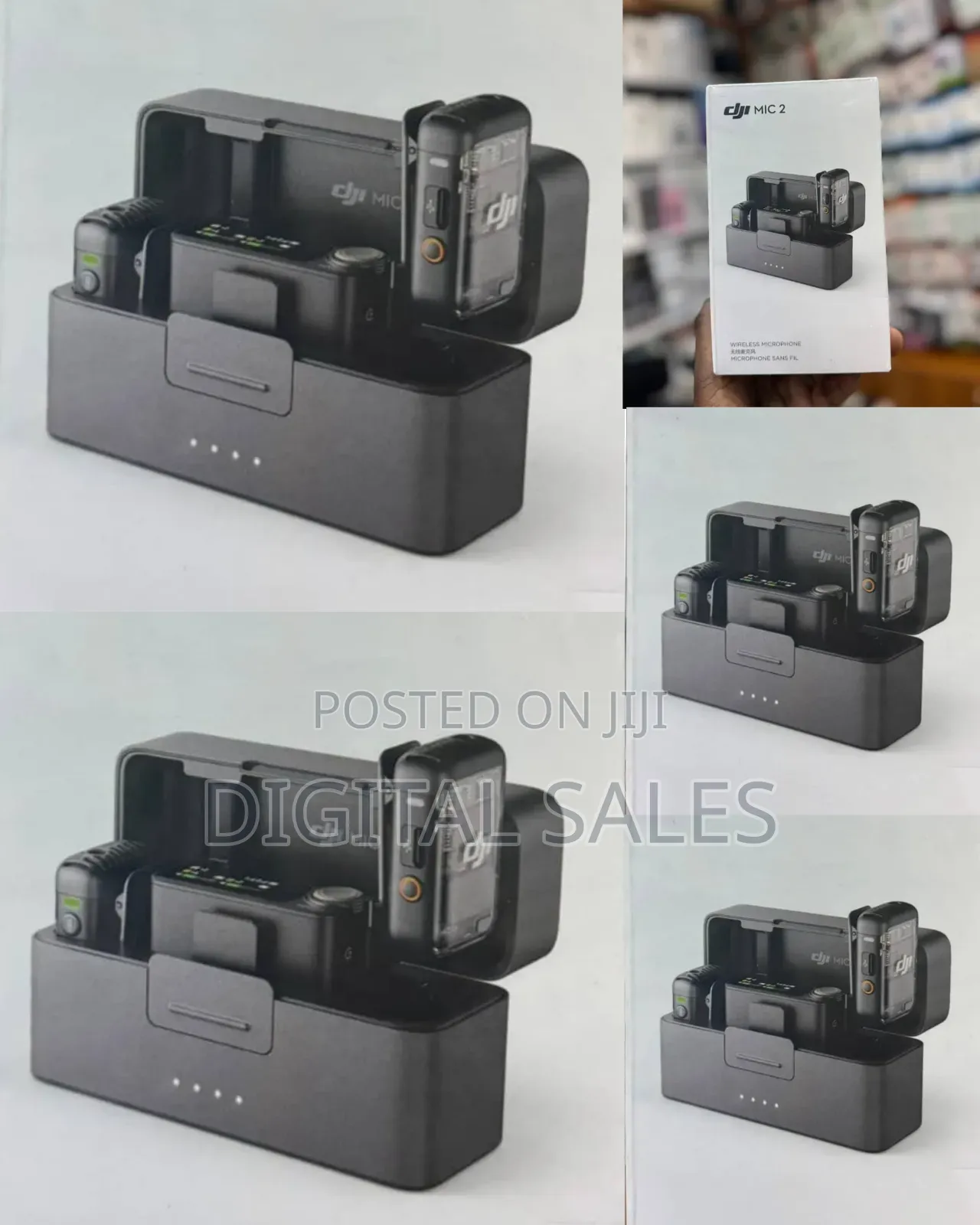 Dji Mic 2 Digital Wireless Dual Microphone Kit
