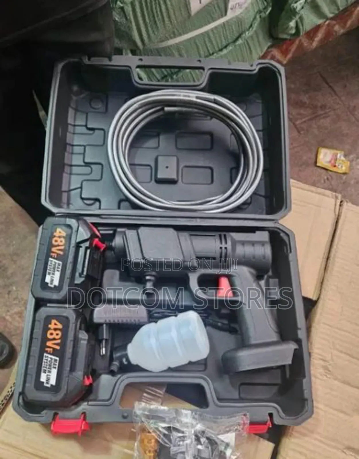 Portable Cordless High-Pressure Washer Gun Kit.