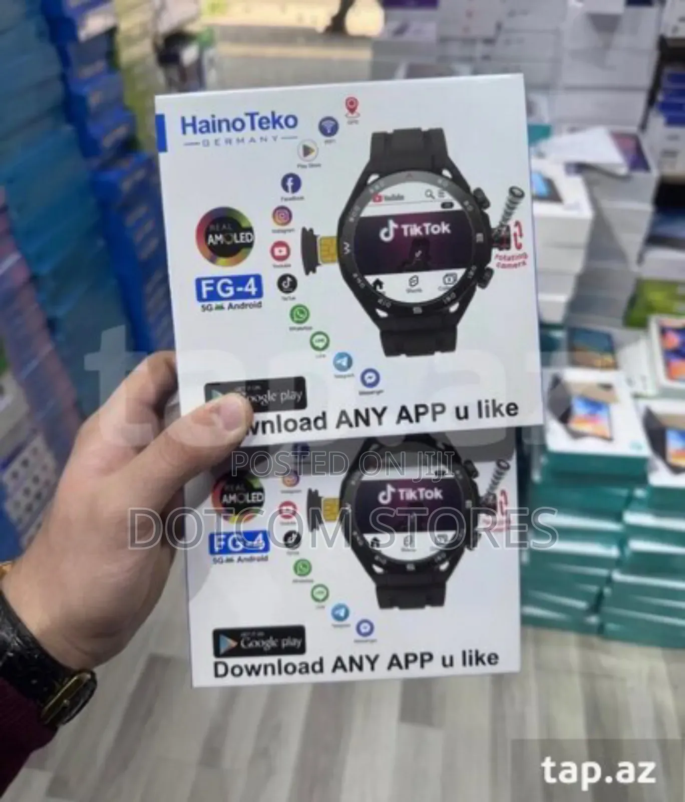 Hainoteko Fg-4 Android Smartwatch.