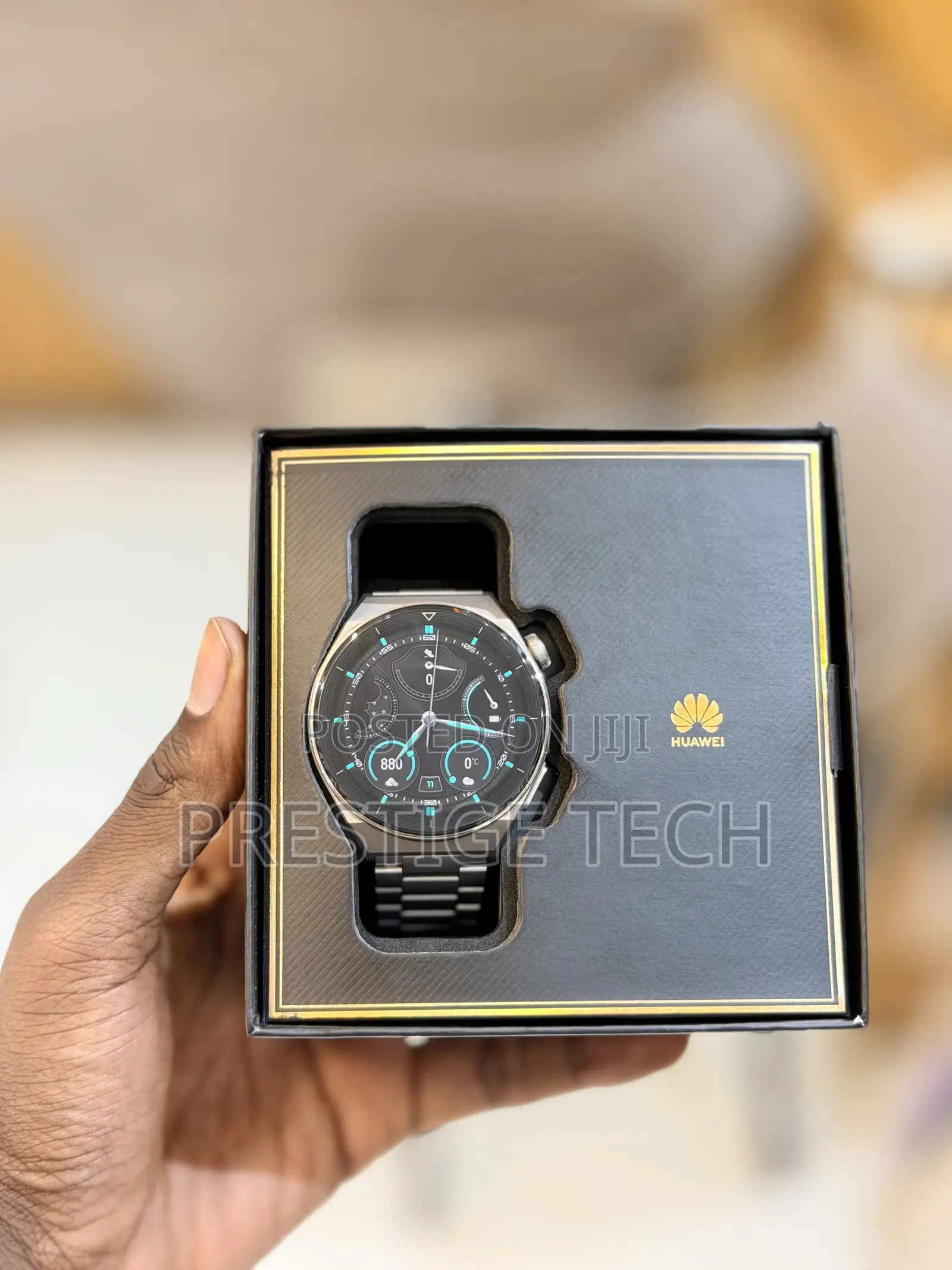 Huawei Watch Gt3 Pro Titanium Case Titanium Strap With Original Box