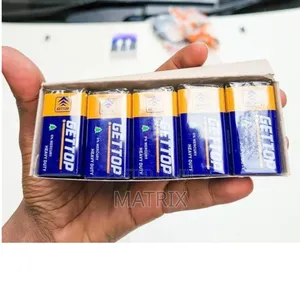 Gettop 9v Alkaline Batteries – Pack of 10 - (Non-Recheargeable)
