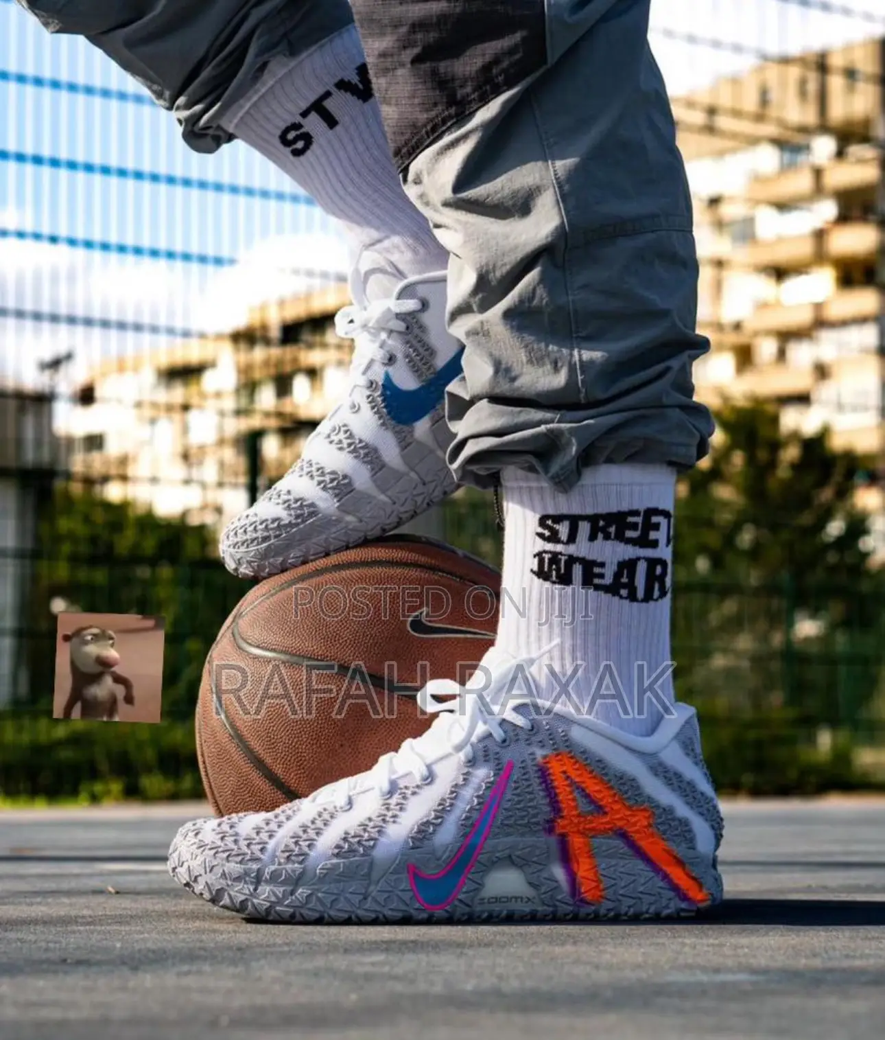 Original Nike Ja 3 “Light Show” Ja Morant Basketball Sneakers