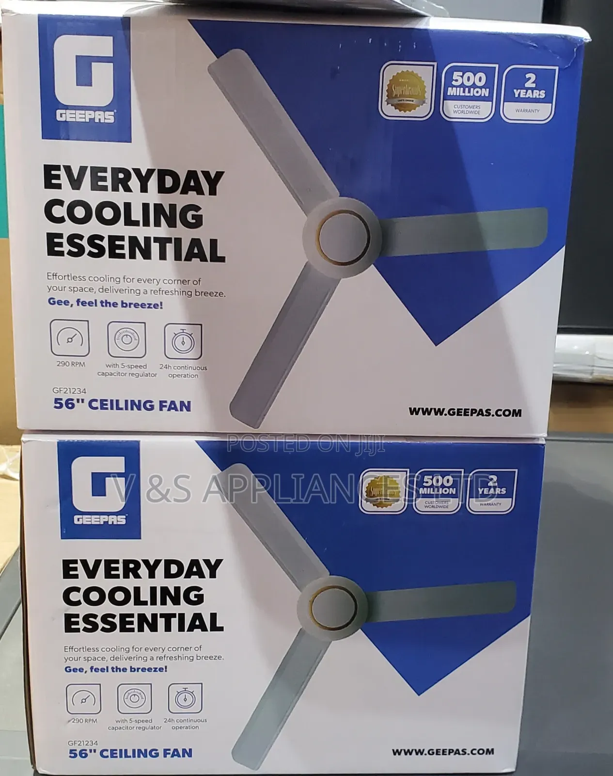 Geepas Copper Motor Ceiling Fan