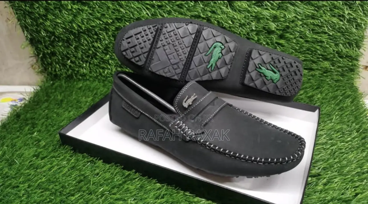Original Men’S Lacoste Leather Moccasins