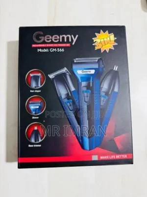 Geemy 3-in-1 Rechargeable Shaver and Trimmer
