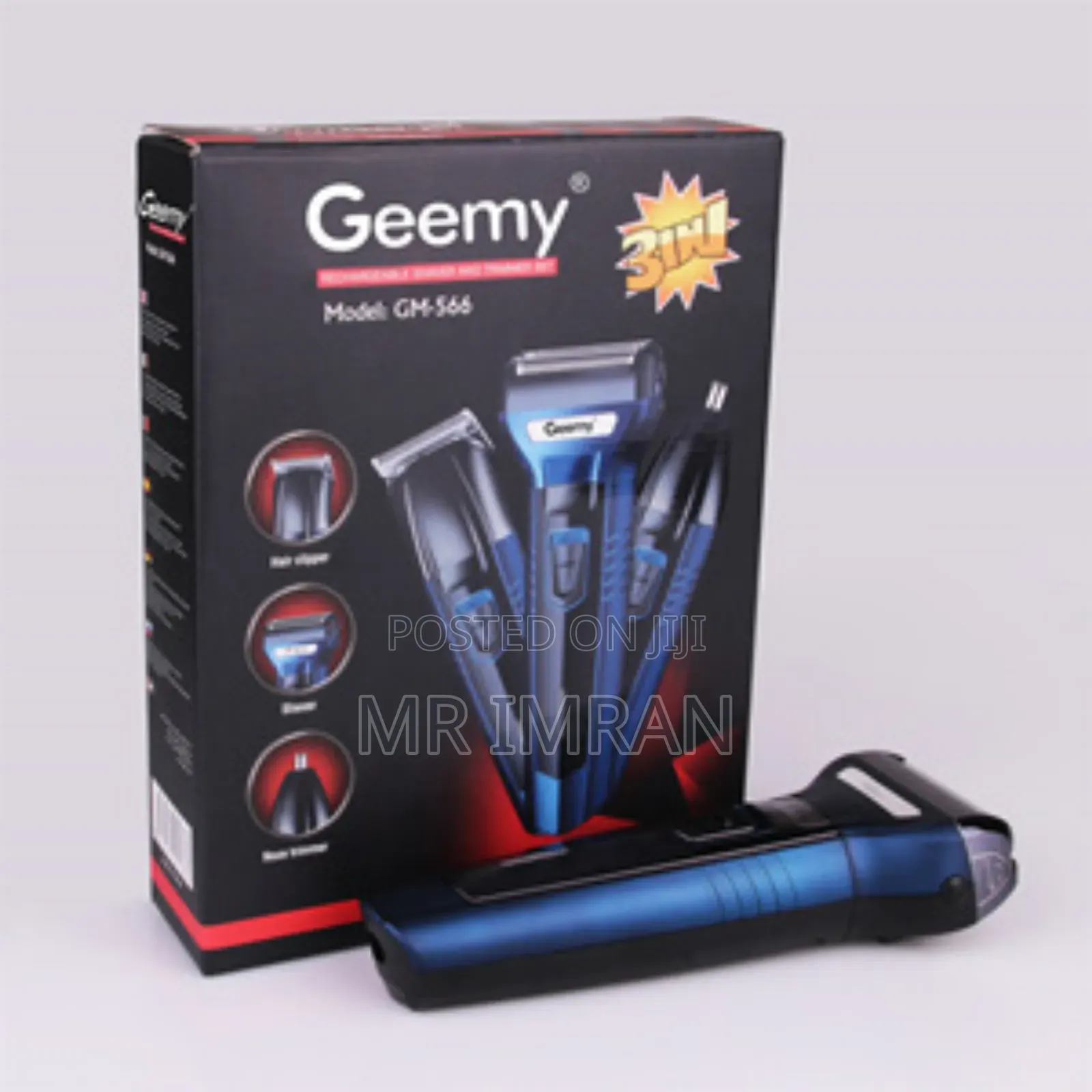 Geemy Professional Rechargeable Grooming Kit