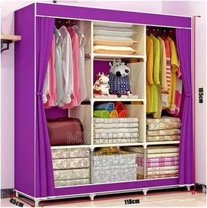 Tc Metallic Portable Wardrobe