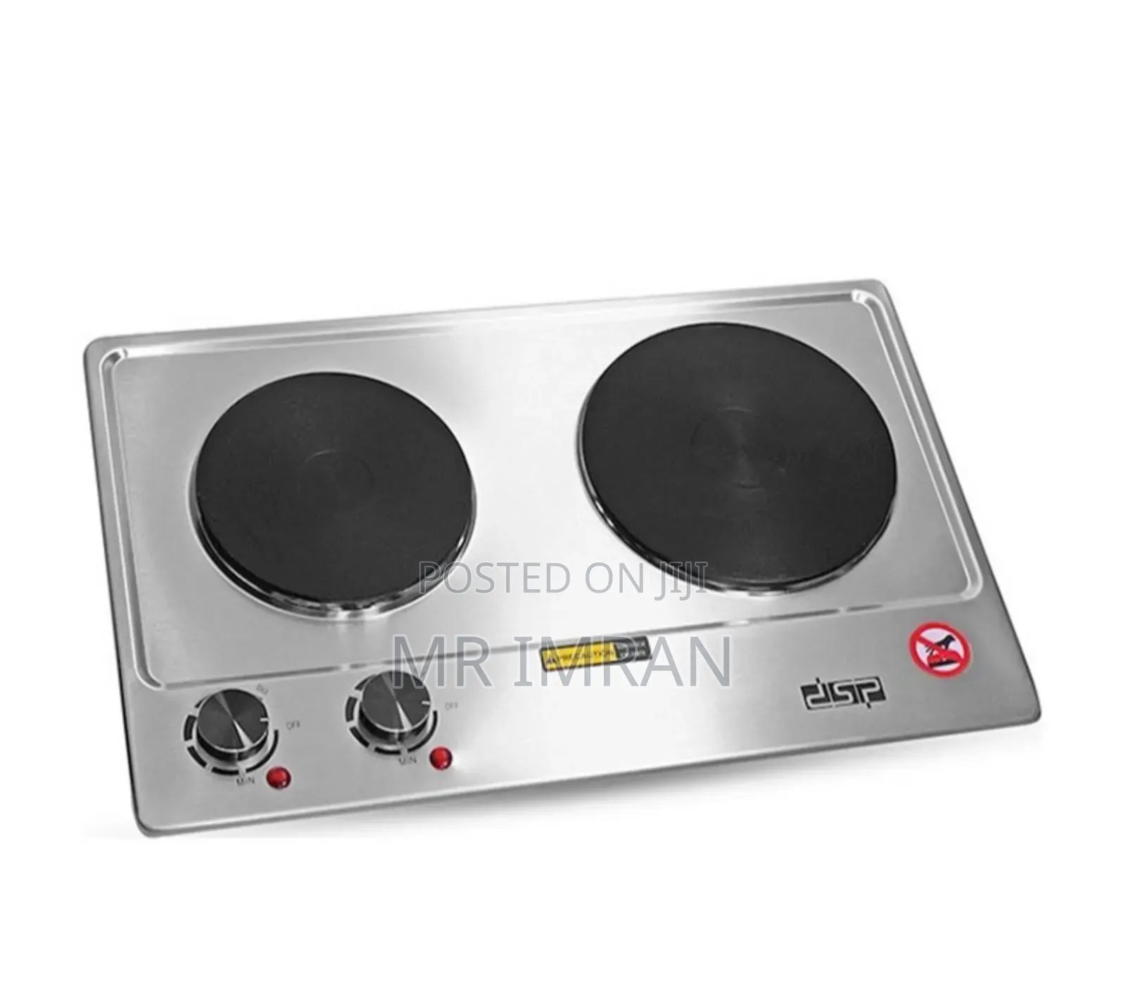 DSP Double Hot Plate (Silver)
