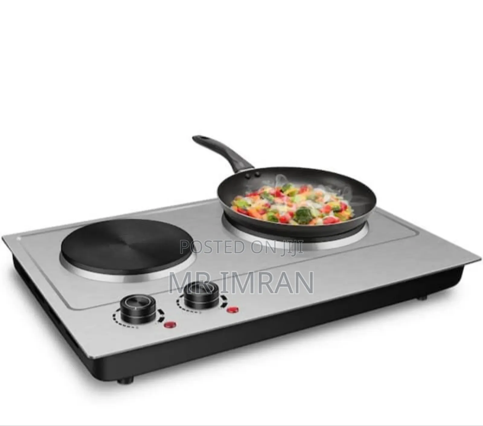 DSP Double Hot Plate (Silver)