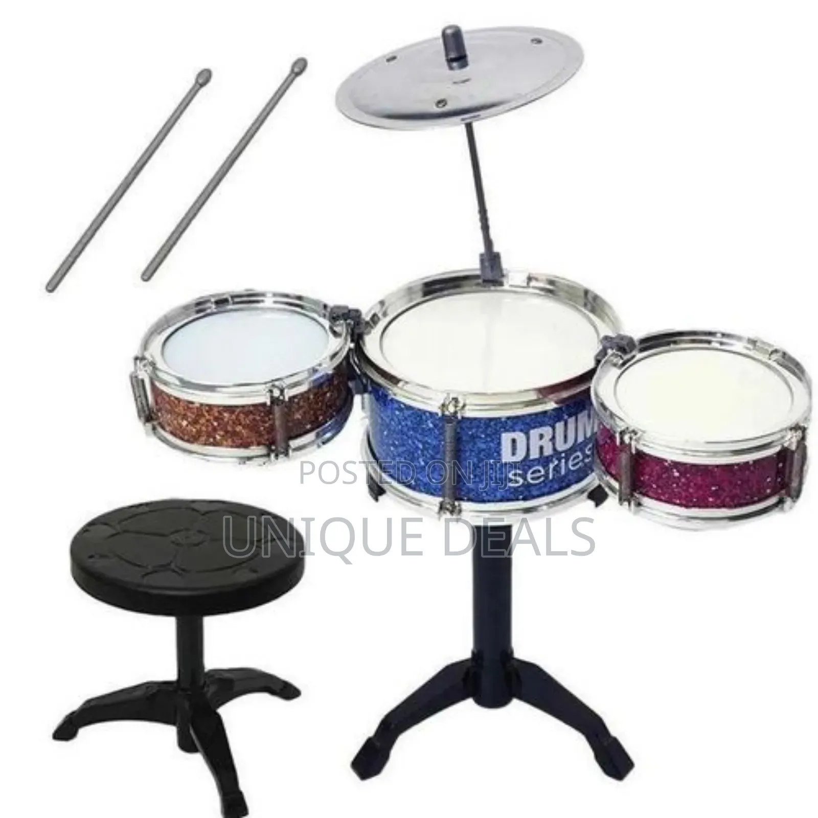 Jazz Drum Set for Kids | Complete 4-Piece Drum Kit