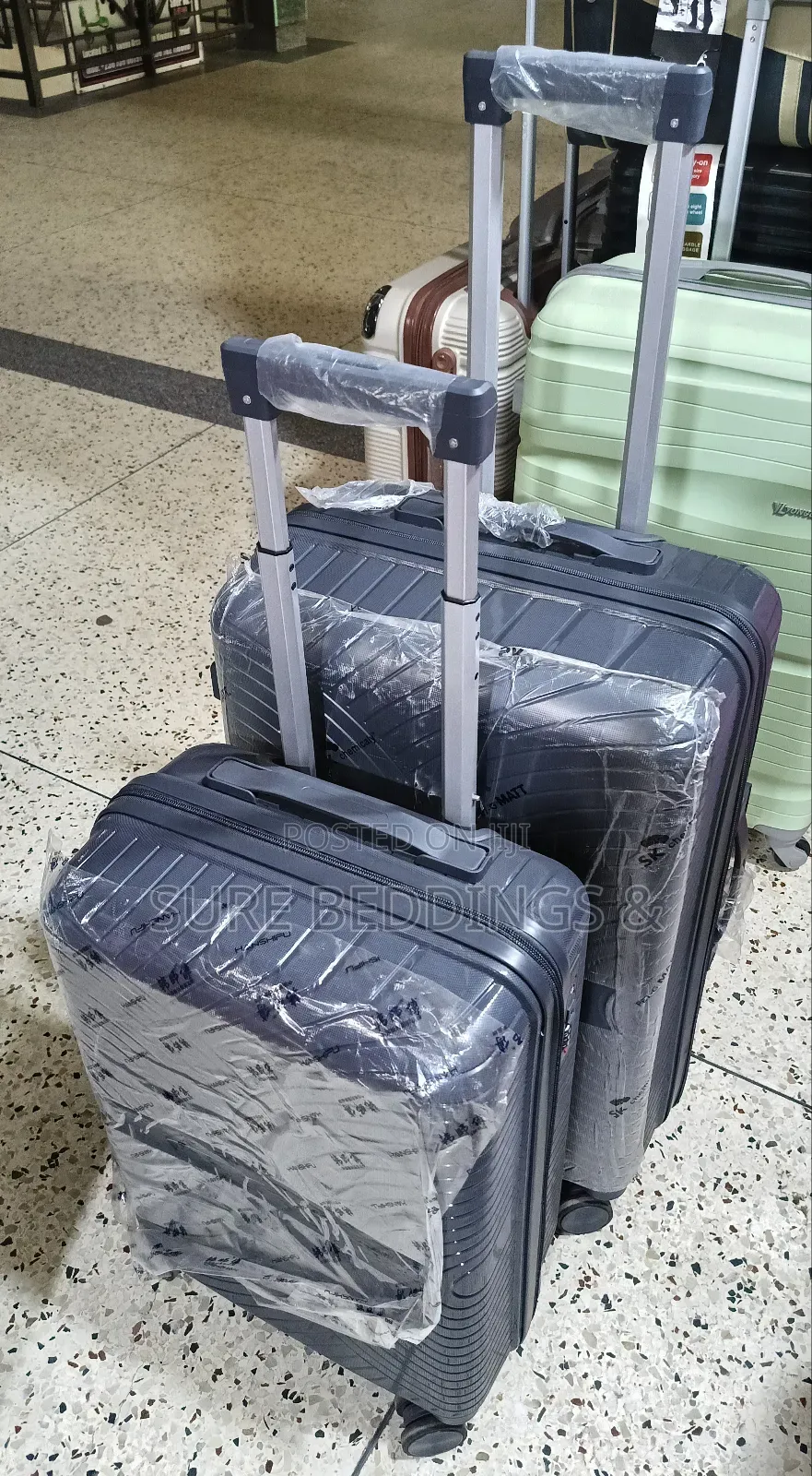 Medium Small Rubber Suitcases
