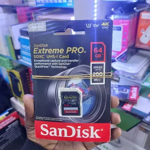 64gb Extreme Pro Sd Memory Card