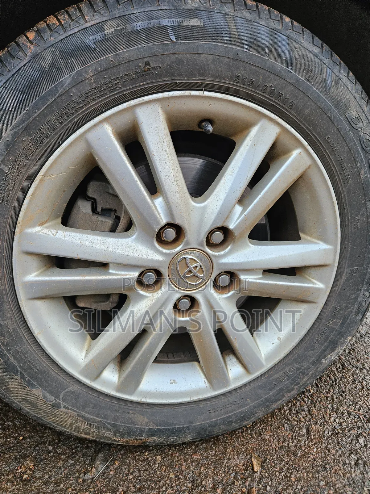 Toyota Mark X 16" Original Japan Rims