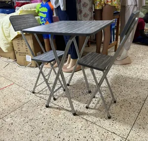 Foldable Table With 2 Chairs